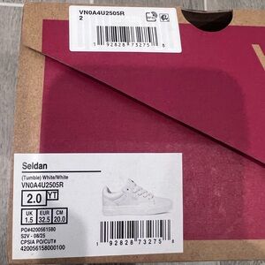 Vans Red Logo Skate Shoe Box